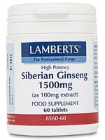 Lamberts Siberian Ginseng 1500mg 60 cap
