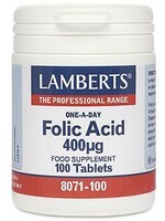 Lamberts Folic Acid 400 mcg 100 tab