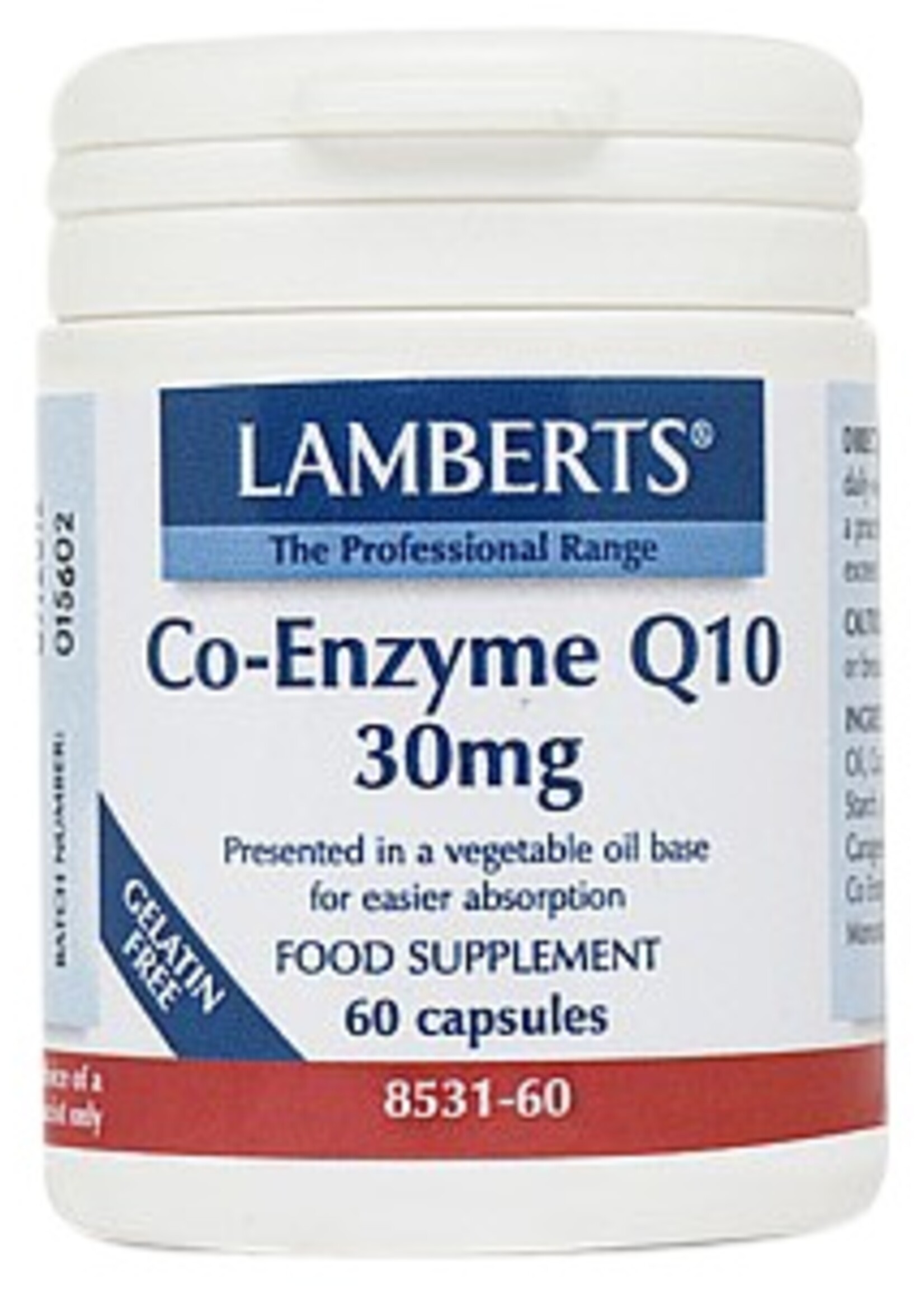 Lamberts Co-enzym Q10 30 mg 60 capsules
