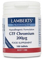 Lamberts GTF Chromium 200mcg 100 tab
