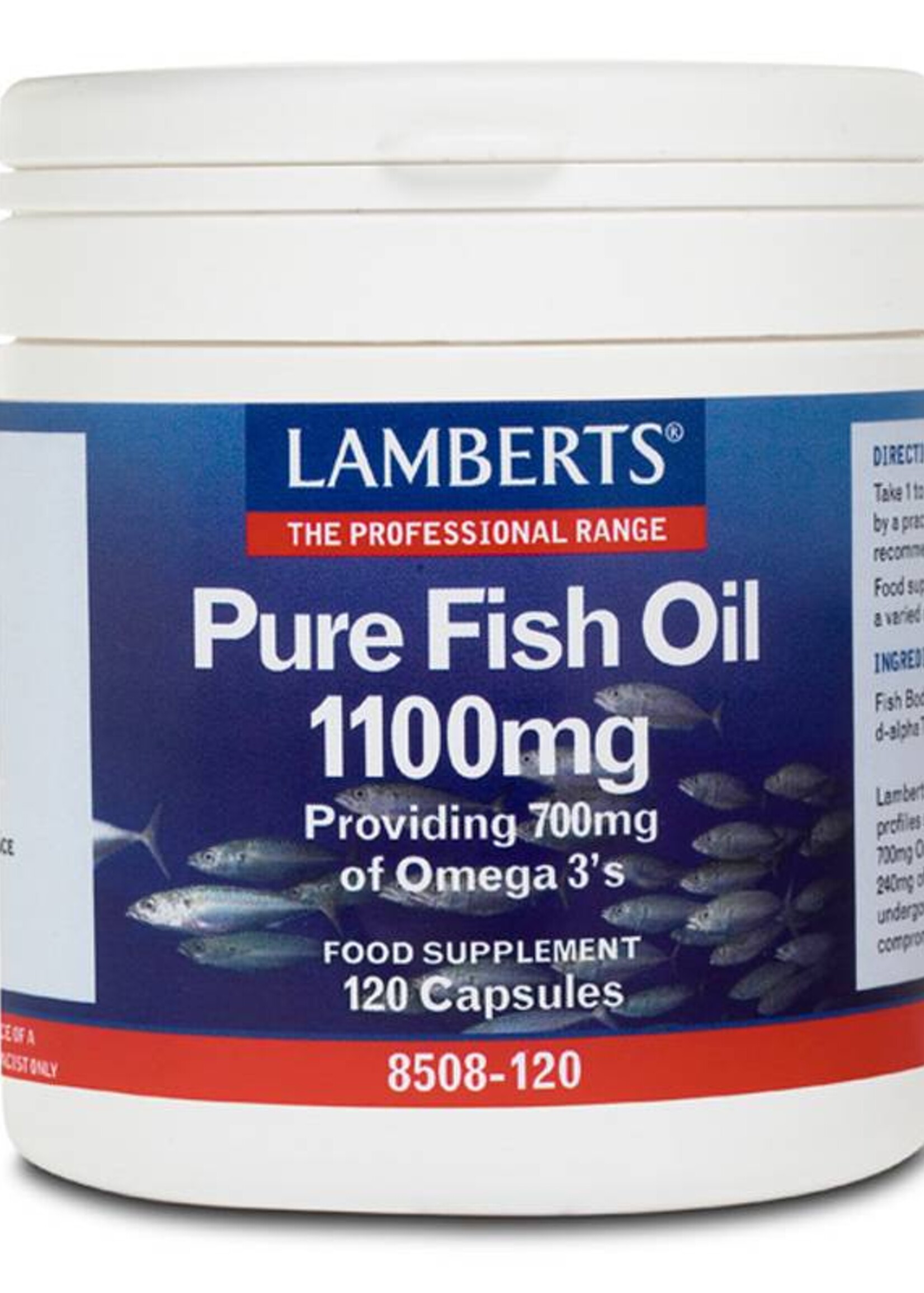 Lamberts Pure Visolie 1100 mg 120 capsules