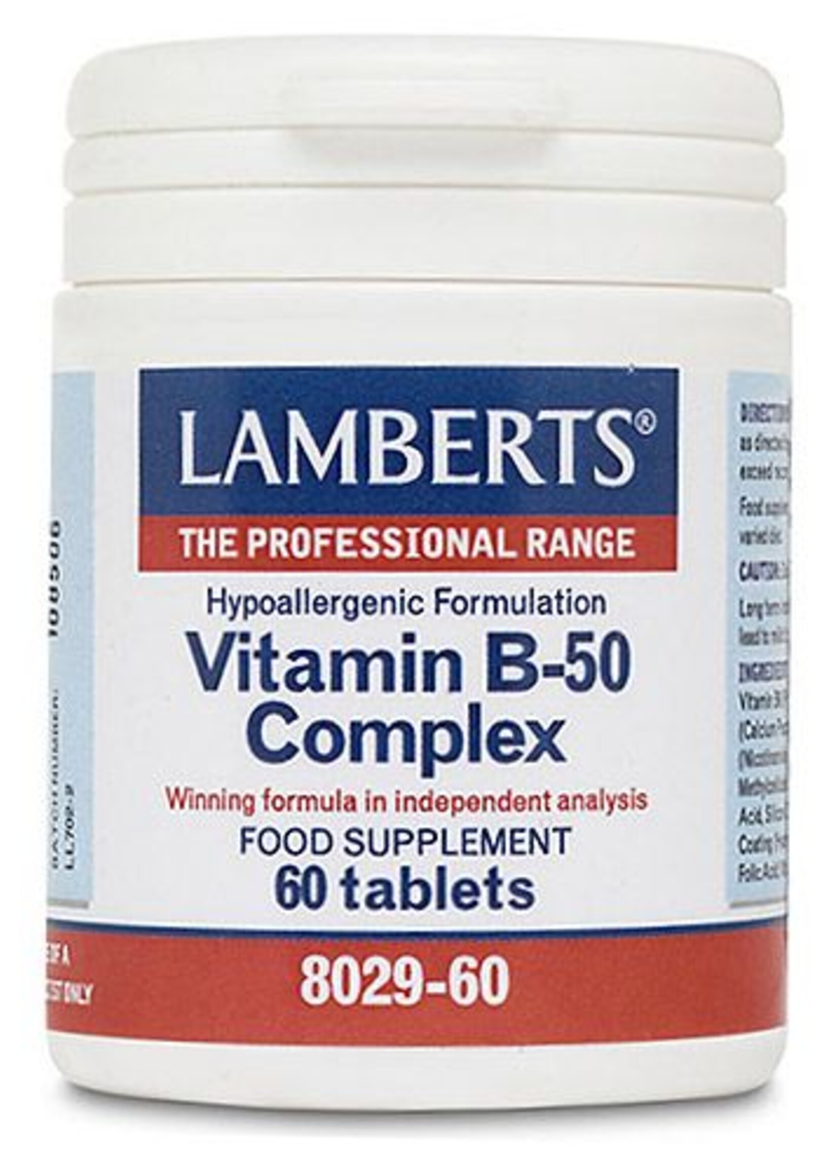 Lamberts Vitamine B50 Complex 60 tabletten