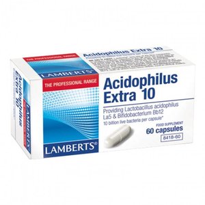 Lamberts Acidophilus Extra 10 60 capsules