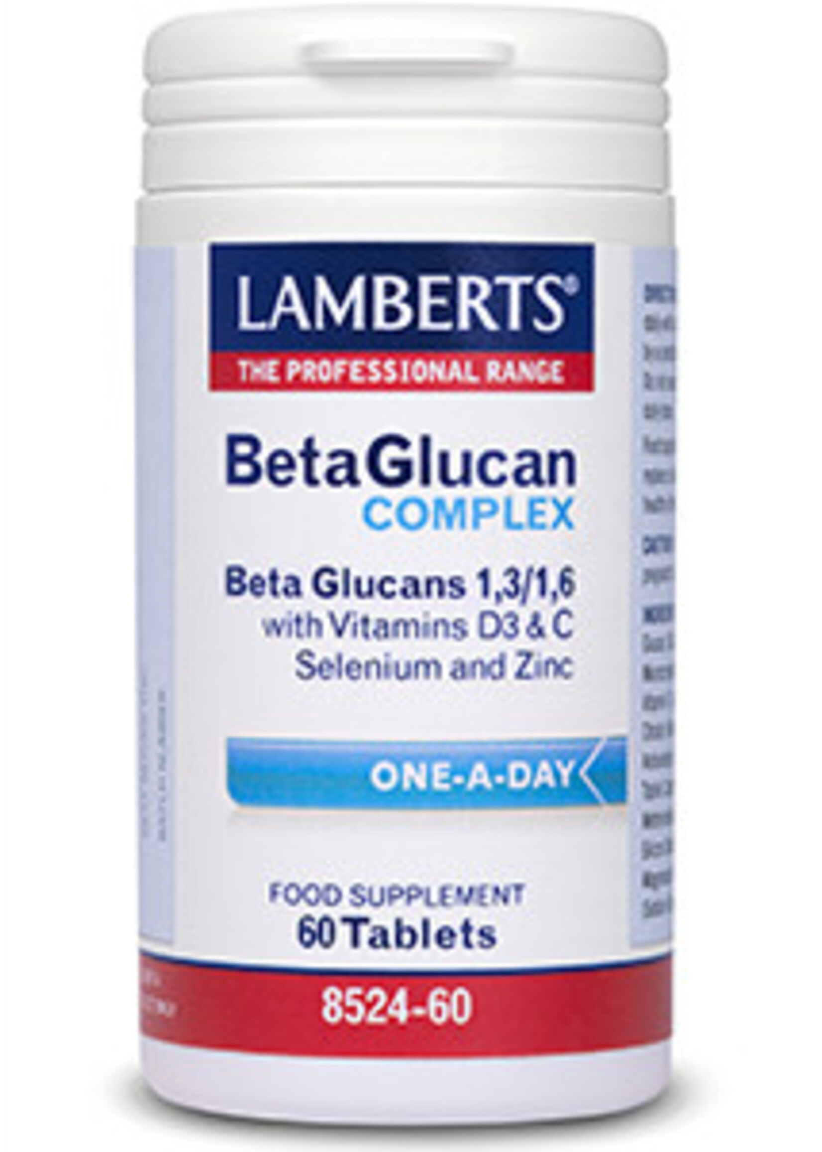 Lamberts Bèta Glucaan Complex 60 tabletten