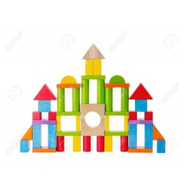 Colorful Wooden Toy Blocks