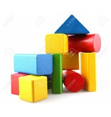 Colorful Wooden Toy Blocks