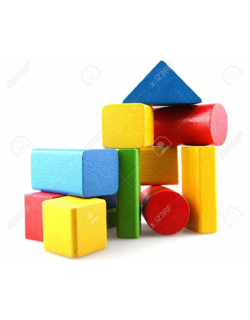 Colorful Wooden Toy Blocks