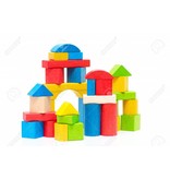 Colorful Wooden Toy Blocks