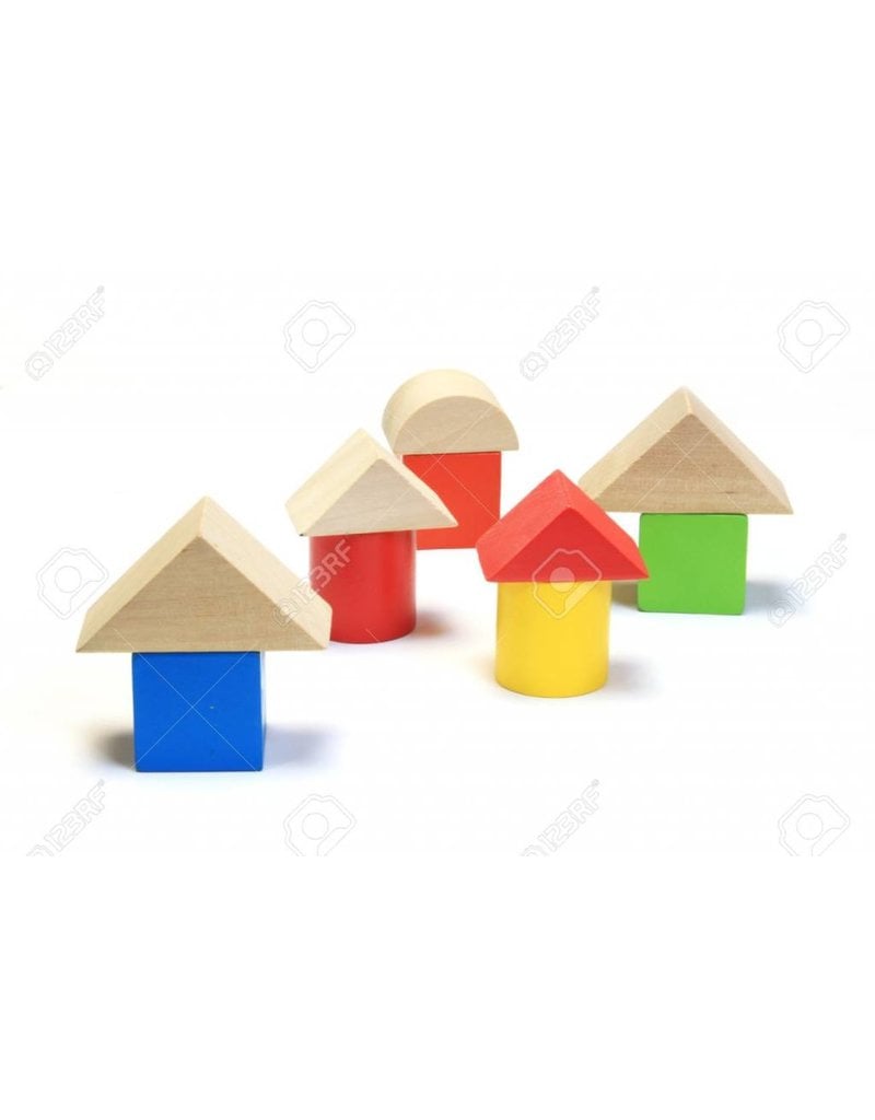 Colorful Wooden Toy Blocks