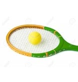 Tennis Racket and Ball