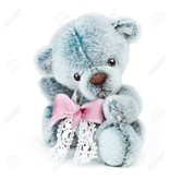 Cute Blue Bear