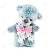 Cute Blue Bear