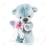 Cute Blue Bear