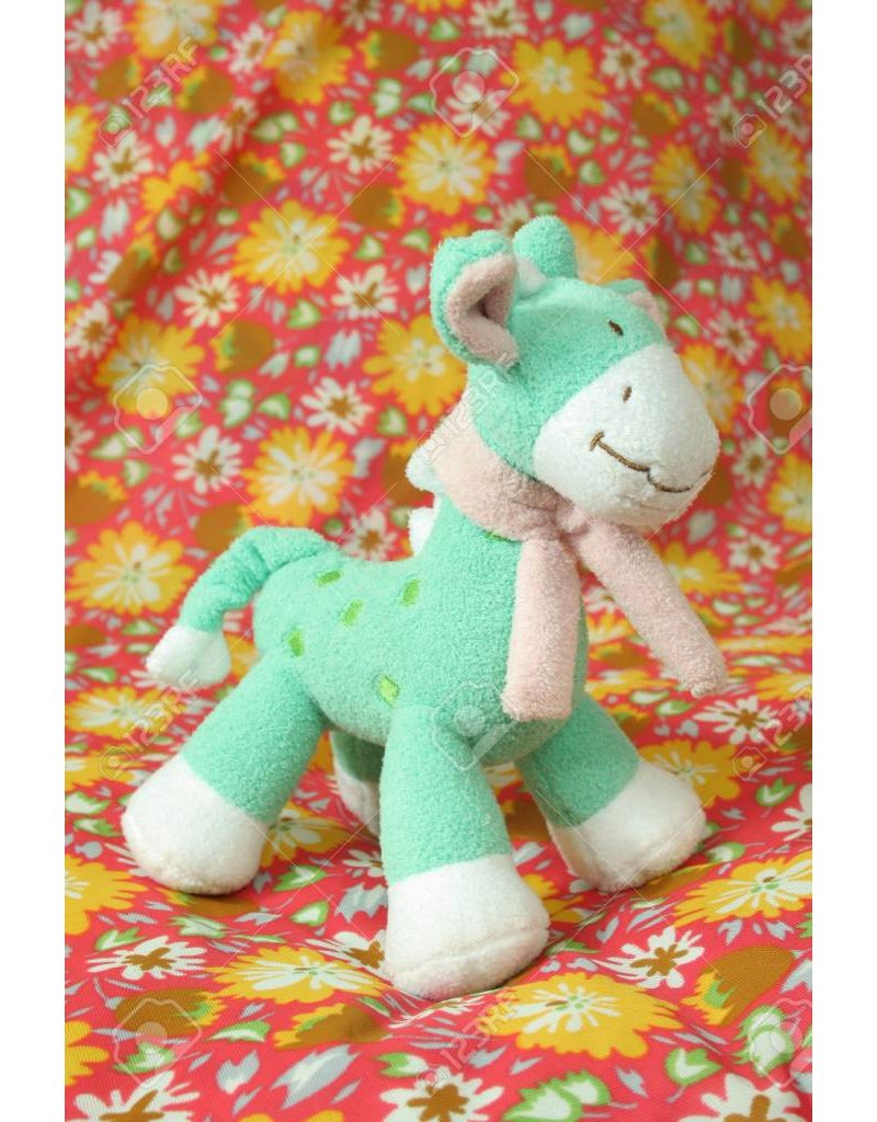 Grüne Giraffe