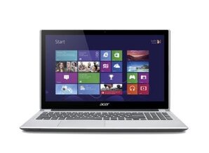 Acer Aspire V5-571PG-53338G1TMass (Intel Core i5-3337U, 8 GB, 1000 GB, DVDRW, 15,6" HD LED Touch, GeForce GT710M 1 GB, Windows 8, zilver)