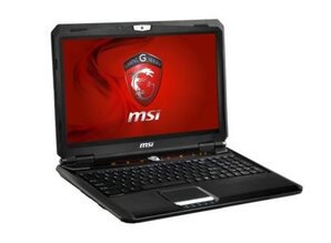 Msi                              GX60 1AC-036BE (15,6", AMD A10-4600, Radeon HD7970M 2 GB, 4 x 2 GB, 750 GB, DVDRW, Windows 8, WLAN N, zwart)