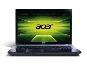 Acer Aspire V3-771G-736b8G75Maii (Intel Core i7-3630QM, 8 GB DDR3, 750 GB, DVDRW, 17,3" Full HD iLED, GeForce GT650M 2 GB, grijs, Windows 8)