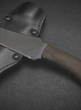 Winkler Knives Belt Knife - OD Green Micarta