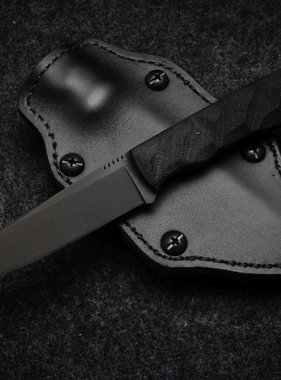 Winkler Knives Operator - Sculped Black Micarta
