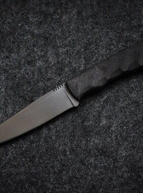 Winkler Knives Operator - Sculped Black Micarta
