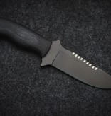 Winkler Knives Winkler Knives - Utility Crusher Knife - Black Micarta