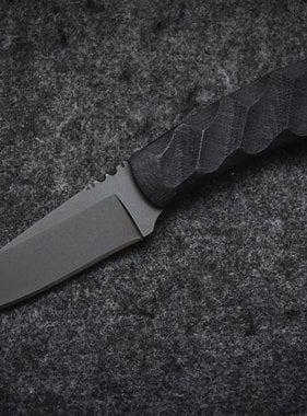 Winkler Knives Standard Duty 2 - Sculpted Black Micarta