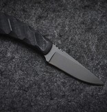 Winkler Knives Winkler Knives -Standard Duty 2 - Black Micarta - Sculped