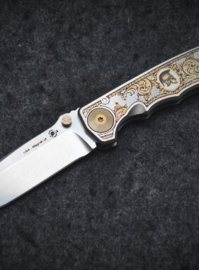 Spartan Blades, LLC Spartan Harsey Folder Special Edition 2023 Flourishes