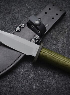 Gear Convoy - Sam Wilson Custom Knives  Safe System I - Bead Blasted/OD Cord