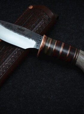 Behring Made Crotch Stag - Musk Ox & Horsehide Alaskan