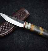 Behring Made Behring Made -   Buckeye Burl & Musk Ox Pocket Knife
