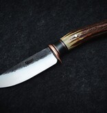 Behring Made Behring Made -Premium Sambar Stag & Black Micarta Droppoint