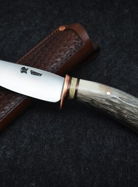 Behring Made Convex Moose Antler Hunter