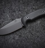 Rustick Knives - 4" Utility Knife Black