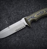 Rustick Knives -Burleson Fieldknife 6" - Clip
