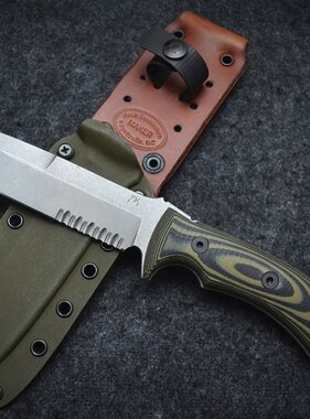 Burleson Fieldknife 6" -  Clip
