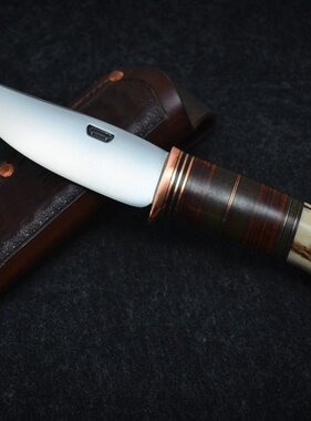 Behring Made Scagel Style Drop Point Hunter
