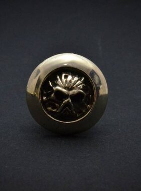 Covenant Gears Cursed Soul Skull Button