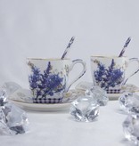 Provence - Espresso Cups & Saucers & Spoons 1B Ware