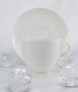 MariaPaula - Ecru - Cup & saucer