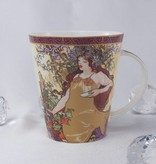 CARMANI - 1990 Alfons Mucha - The Four Seasons - Autumn - Coffee Cup