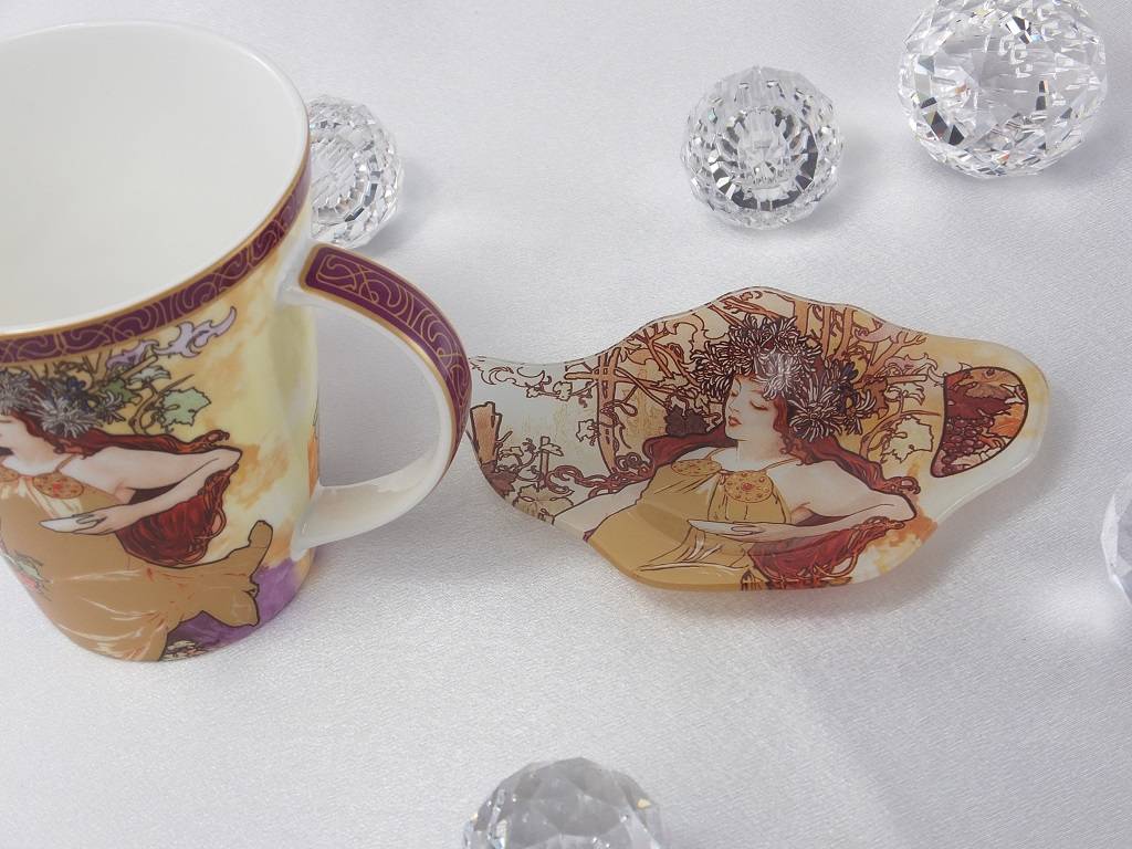 CARMANI - 1990 Alfons Mucha - The Four Seasons - Herbst - Kaffeetasse