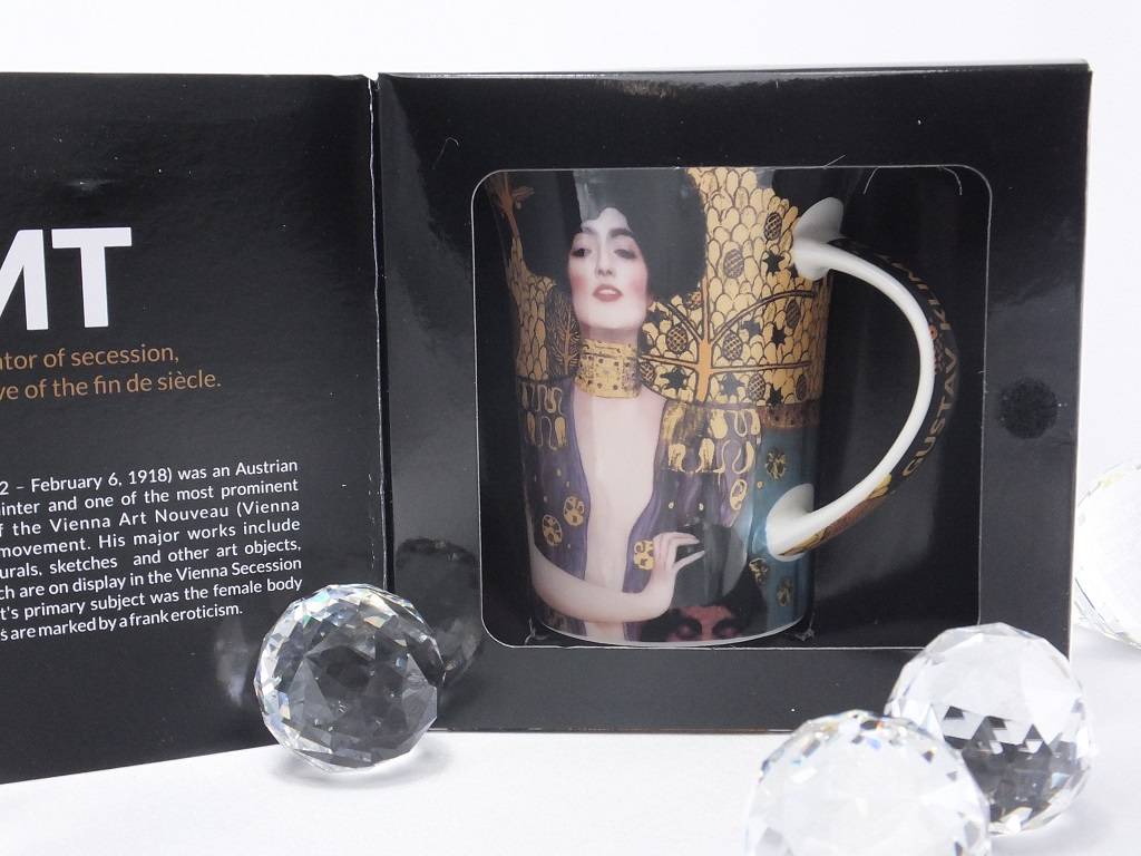 CARMANI - 1990 Gustav Klimt - Judith I - Coffee cup in gift box