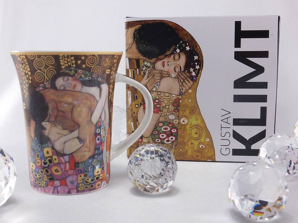 CARMANI - 1990 Gustav Klimt - The Family - Coffee cup in gift box