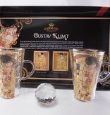 CARMANI - 1990 Gustav Klimt - The Kiss - Latte Macchiato glasses