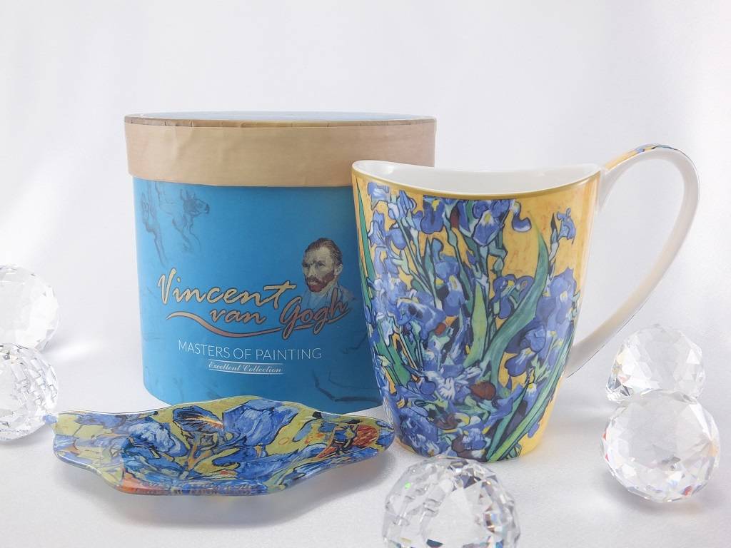 CARMANI - 1990 Vincent van Gogh - Irises - Coffee cup Vanessa in gift box