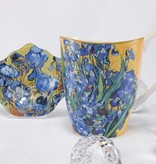 CARMANI - 1990 Vincent van Gogh - Irises - Coffee cup Vanessa in gift box