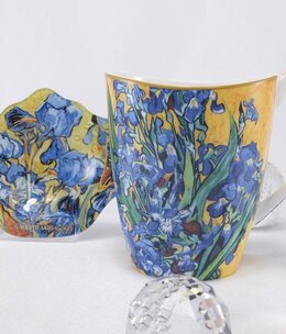 CARMANI - 1990 Van Gogh - Schwertlilien - Kaffeetasse Vanessa