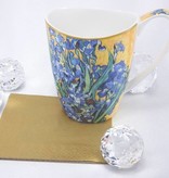 CARMANI - 1990 Vincent van Gogh - Schwertlilien - Kaffeetasse Vanessa in Geschenkbox