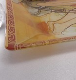 CARMANI - 1990 Alfons Mucha - Glass Plate - The Four Seasons - Summer